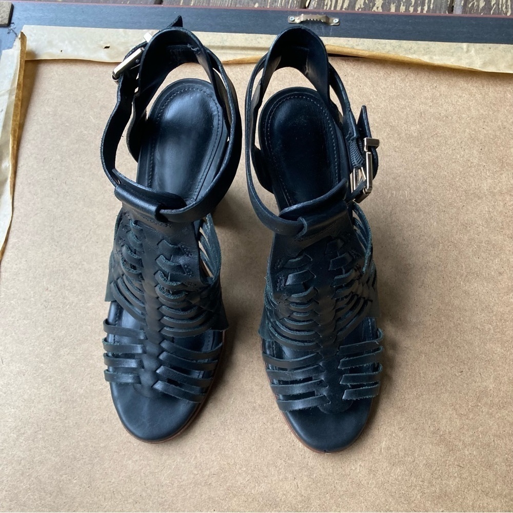 Gianni Bini black heeled sandals, size 8.5M